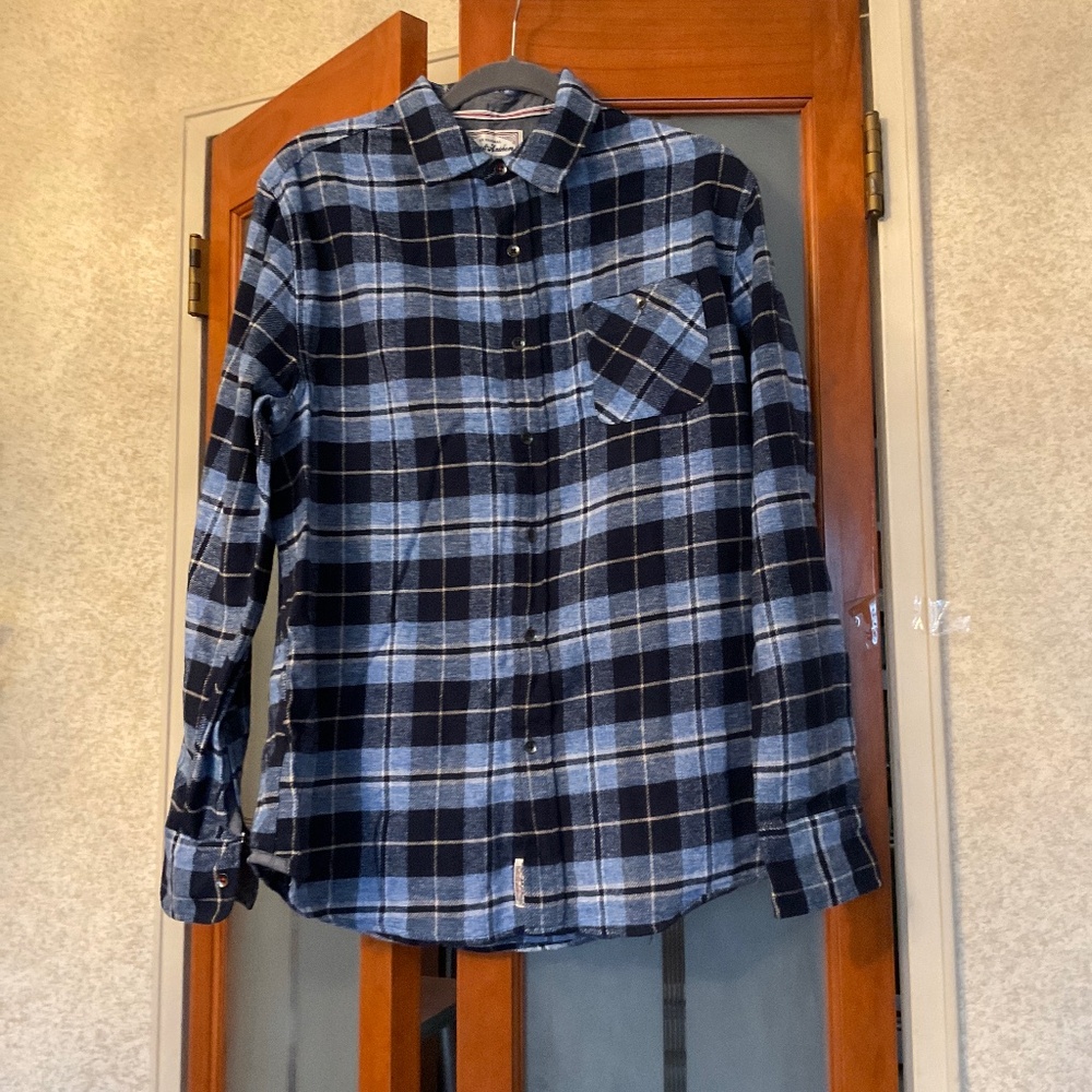 Flag & Anthem button down shirt